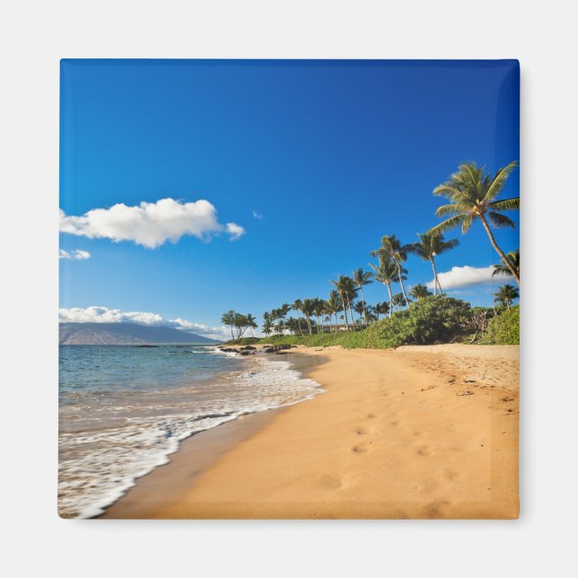 Aimant Plages tropicales | Wailea, Maui, Hawaii (Devant)
