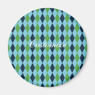 Aimant Plaid diamant Rockabily Thunder_Cove