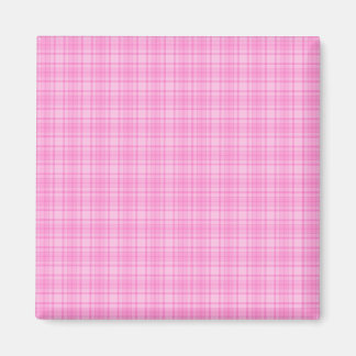 Aimant Plaid rose pastel