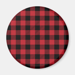Aimant Plaid rouge de Buffalo