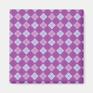 Aimant Plaid Violet