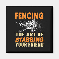 Plaisanterie escrime Stab Votre Ami Sport Humour S