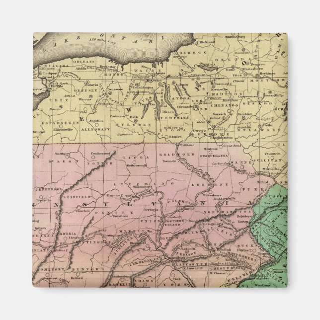 Aimant Plan d'action des États du Moyen-Orient (Devant)