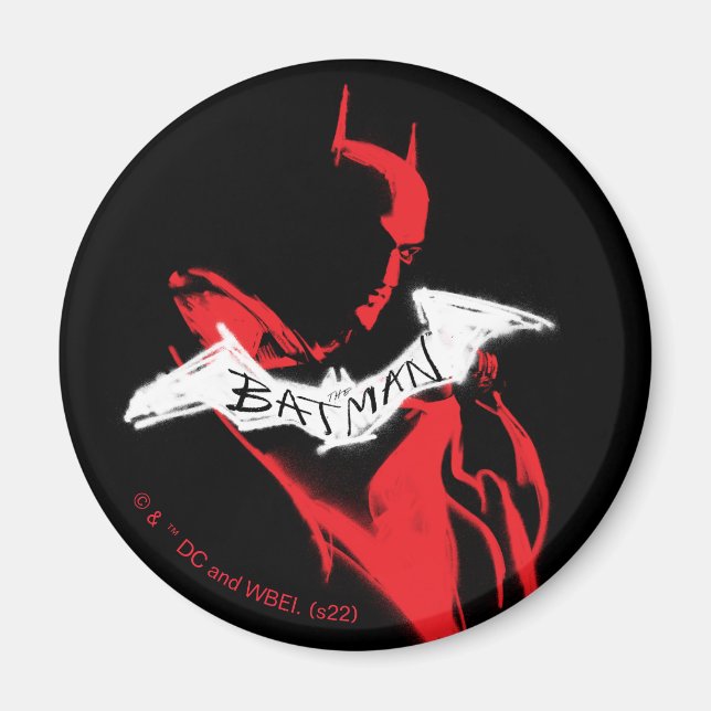 Aimant Plan de Batman Spraypaint (Devant)