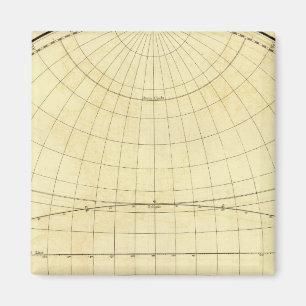 Aimant Plan de l'hémisphère occidental