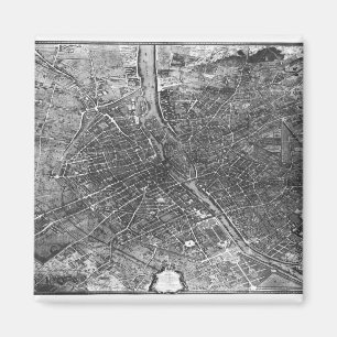 Aimant Plan de Paris, connu sous le nom de Plan de Turgot