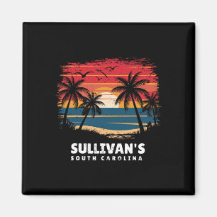 Aimant Planche de surf en Caroline du Sud de Sullivan Pal