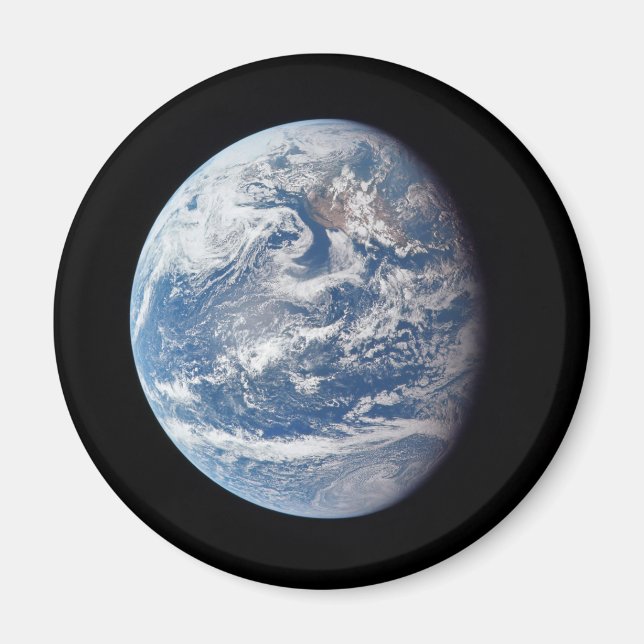 Aimant Planète Terre Prise Par L'Équipage Apollo 11. (Devant)
