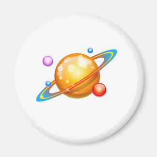 Aimant Planètes colorées