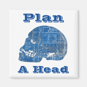 Aimant Planifier Un Plan Directeur Humoristique