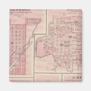 Aimant Plans de Glenwood, Denison, Hastings