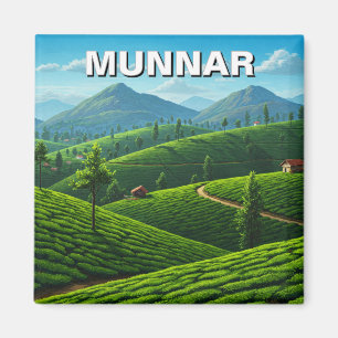 Aimant Plantation de thé Munnar Kerala India