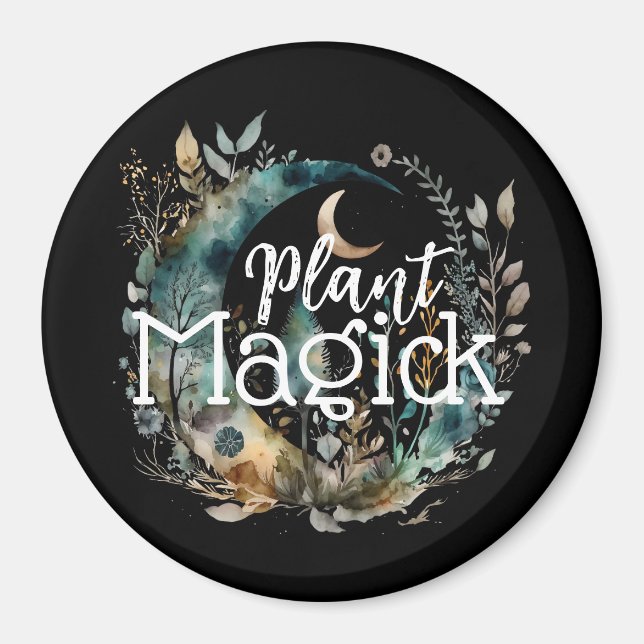 Aimant Plante Magick (Devant)