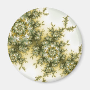 Aimant Plante sauvage - Mandelbrot Fractal Art