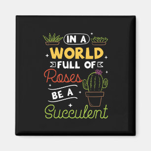 Aimant Plantes succulents