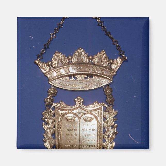 Aimant Plaque à trésor ou Bouclier pour le défilement de  (Devant)