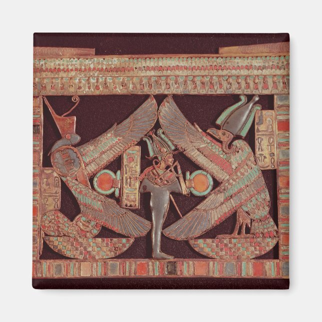 Aimant Plaque de seins représentant Osiris, dieu de (Devant)