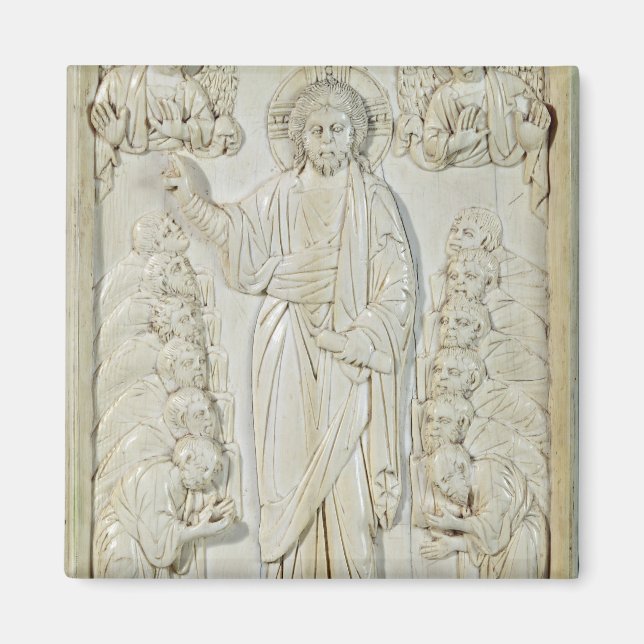 Aimant Plaque représentant le Christ bénissant les Apôtre (Devant)