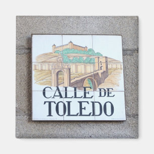 Aimant Plaques de rue de Madrid