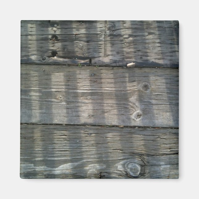 Aimant Plaques d'ombre Cuisine du pont de bois (Devant)