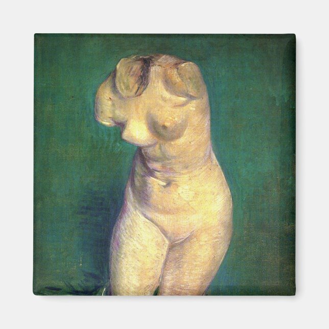 Aimant Plaster Statuette Femme Torso par Vincent van Gogh (Devant)
