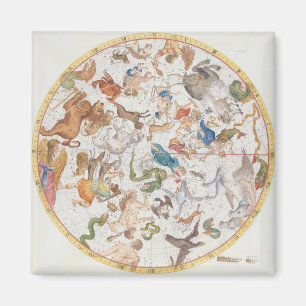 Aimant Plat 26 de "atlas Coelestis", par John Flamsteed