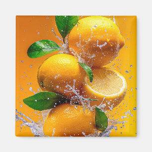 Aimant Plat de citron