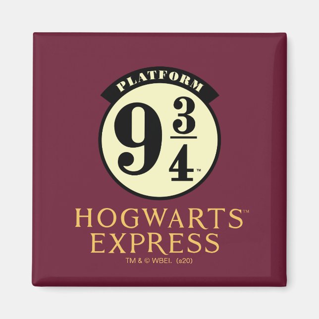 Aimant Platform 9 3/4 HOGWARTS™ EXPRESS Icon (Devant)