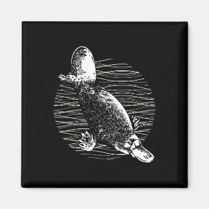 Aimant Platypus Outback Faune Nature Platypus