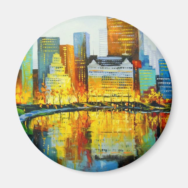 Aimant Plaza Central Park Hotel à New York (Devant)