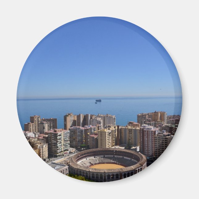 Aimant Plaza de Toros à Malaga (Devant)