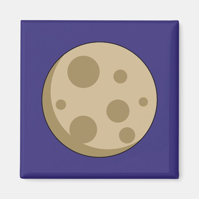 Aimant Pleine lune (Devant)