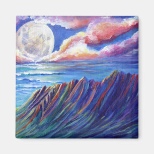 Aimant Pleine lune sur la vallée de Kauai Kalalau