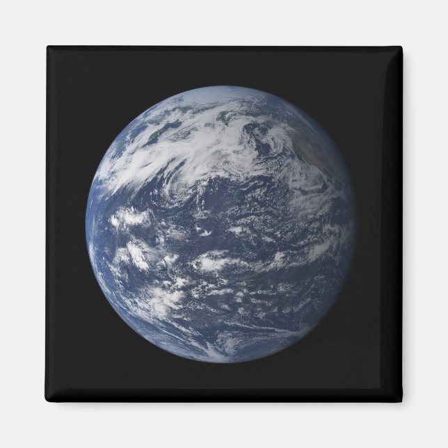 Aimant Pleine Terre centrée sur l'océan Pacifique (Devant)