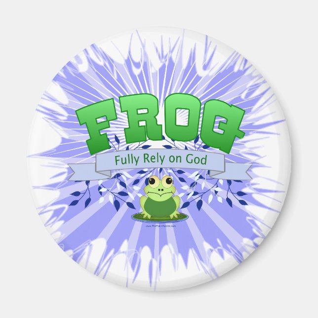 Aimant Pleinement confiance en Dieu (Devant)