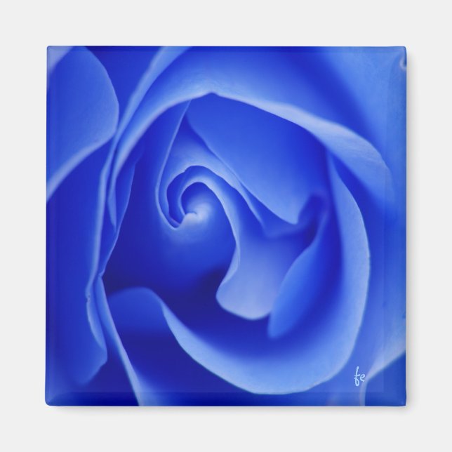 Aimant plis bleus (Devant)