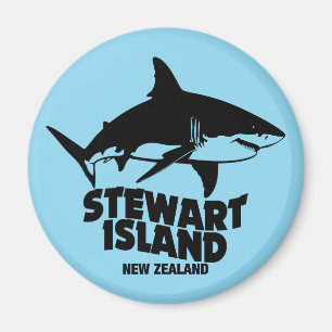 Aimant Plongée sous-marine avec requins - Stewart Island