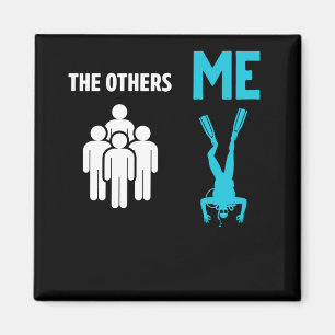 Aimant Plongée sous-marine Diver amusant