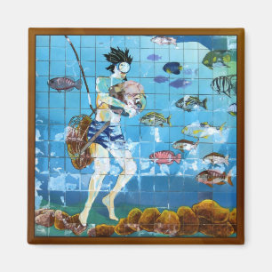 Aimant Plongeur d'éponge