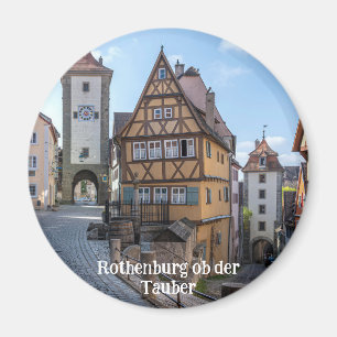 Aimant Plönlein à Rothenburg ob der Tauber, Allemagne
