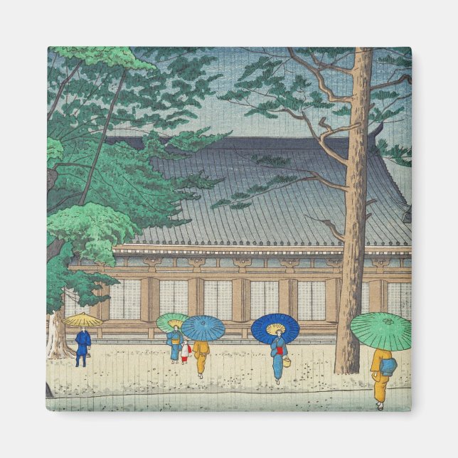 Aimant Pluie d'Asano Takeji au temple Sanjusangendo (Devant)