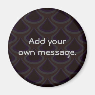 Aimant Plum Peacock Drops