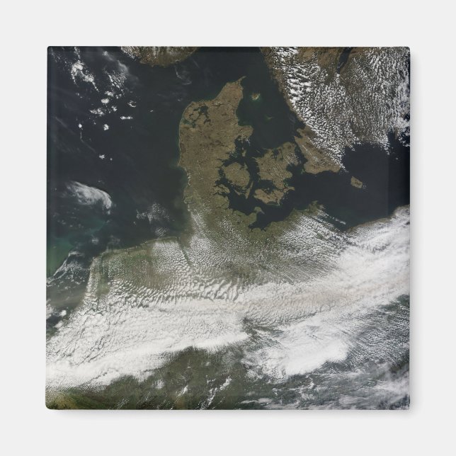 Aimant Plume de cendres du volcan Eyjafjallajokull 2 (Devant)