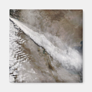 Aimant Plume de l'éruption du volcan de Chaiten, Chili