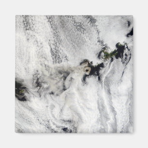 Aimant Plume de volcan d'Okmok, îles Aléutes