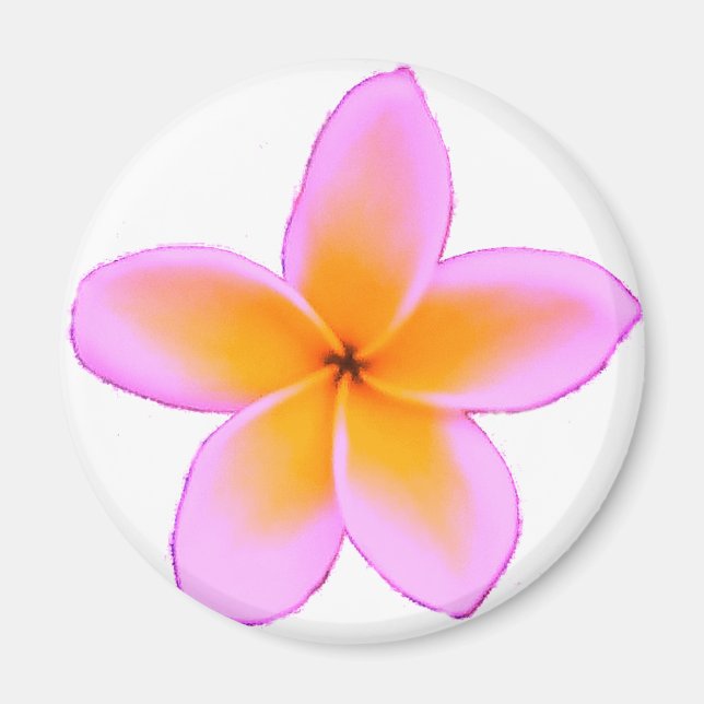 Aimant Plumeria (Devant)
