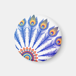 Aimant plumes de paon