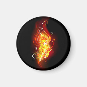 Aimant Plumes de paquetage de feu