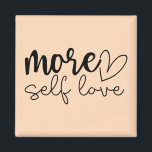 Aimant "Plus d'amour de soi" Boho Inspiration Motivationn<br><div class="desc">Ajoutez un doux rappel à votre routine quotidienne avec cet aimant de motivation "More Self Love" de style boho. Conçu dans un style minimaliste moderne avec des tons doux, apaisants et une typographie élégante, il est parfait pour encourager l'autosoin, l'estime de soi et l'énergie positive. Que ce soit sur votre...</div>