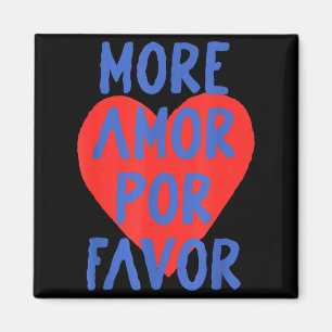 Aimant Plus d'Amour R Favori Cœur Rouge Mignon Citation d